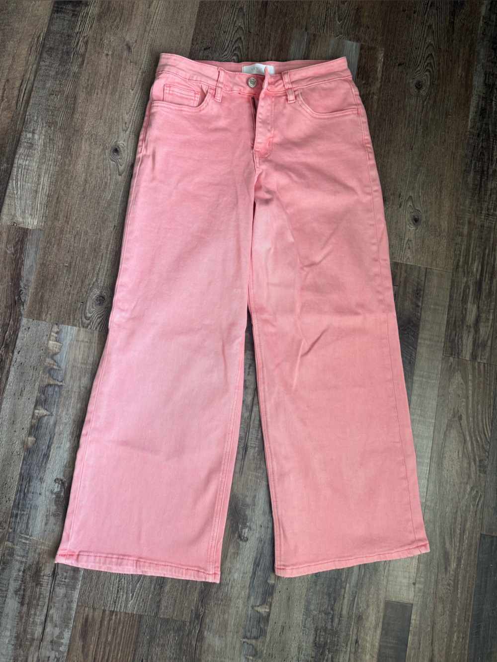 Vervet Pink Wide Leg Jeans